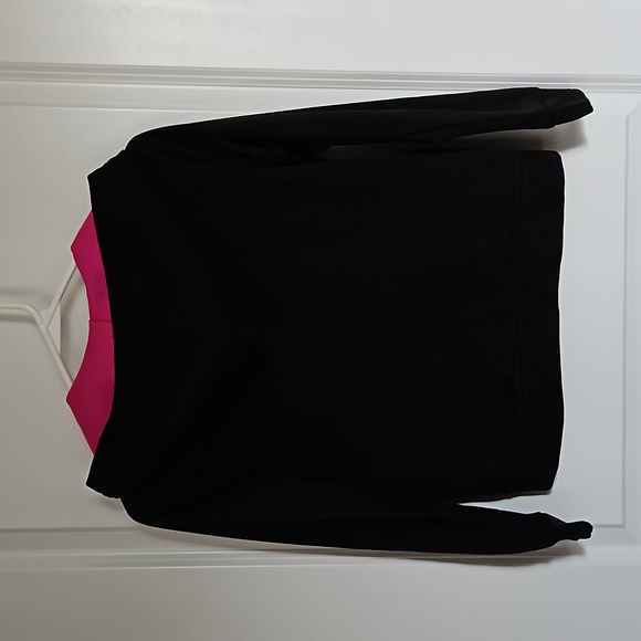 Girls Danskin Now Size Large 10-12 Zippered Jacket with Hood Pockets T11 - Picture 3 of 6